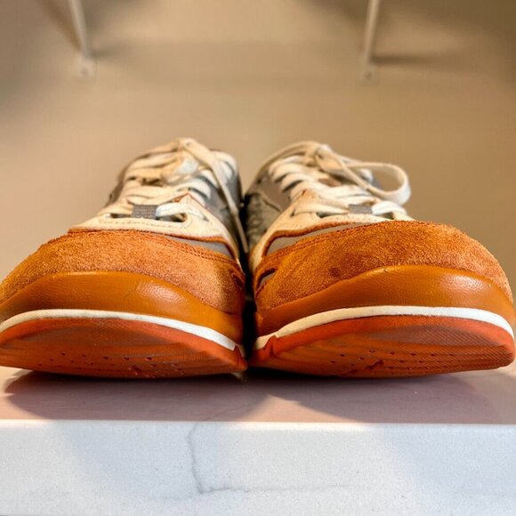 Geox Respira Sandro ABX Sneakers Orange Amphibiox Size 7 - Picture 9 of 16